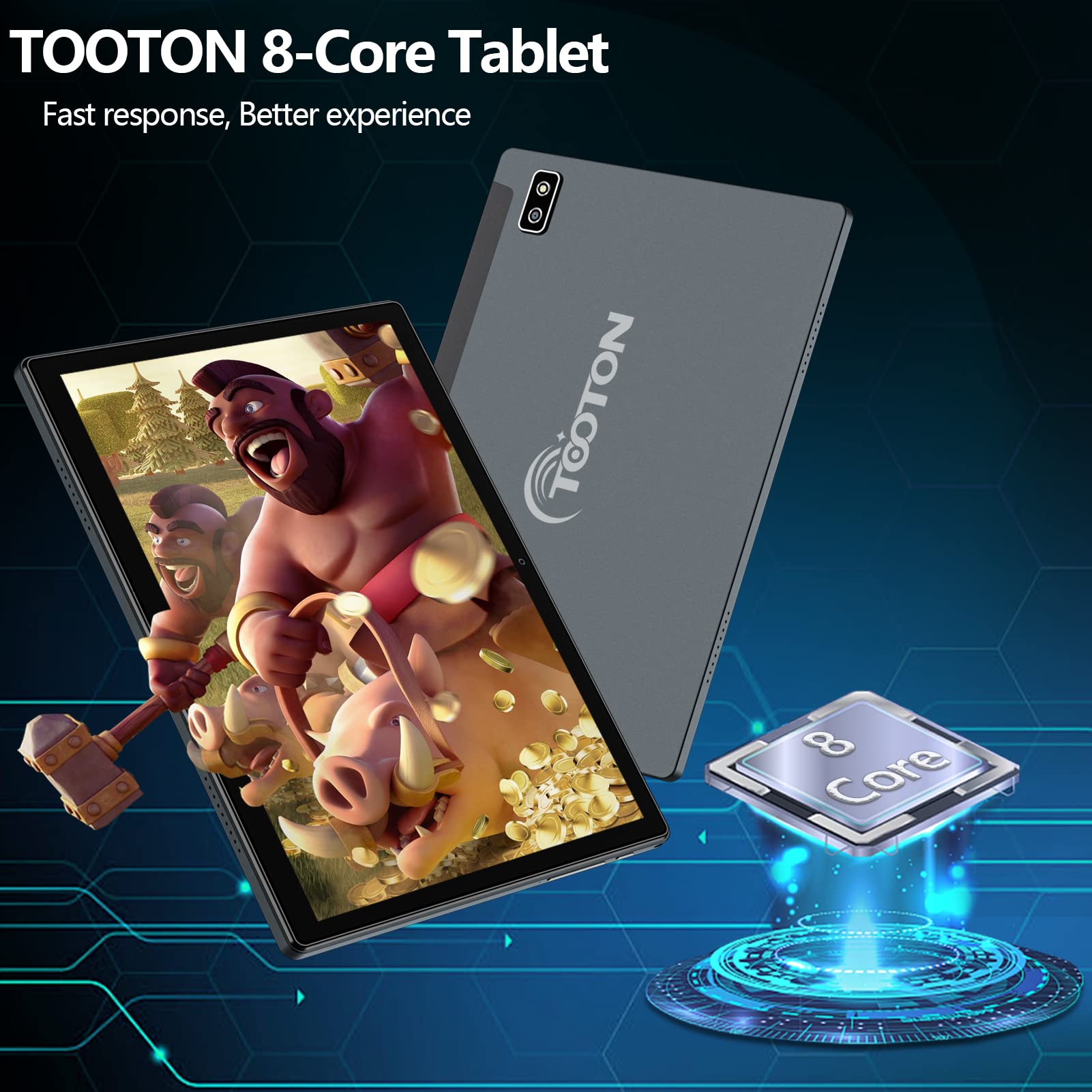 Mua Android 13 Tablet 10.1 Inch 64GB Storage 4GB Ram, 2024 Latest ...