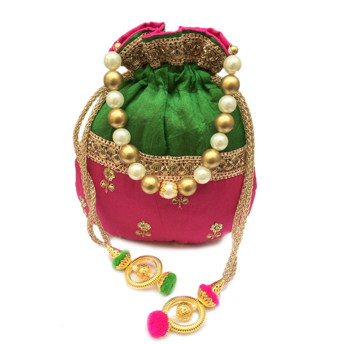 shubh shagun rajasthani ethnic potli bags for women and girls for wedding party or other family faction