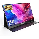 Portable Monitor, InnoView 15.8 Inch FHD 1080P USB C HDMI Second External Monitor for Laptop, Desktop, MacBook, Phones, Table