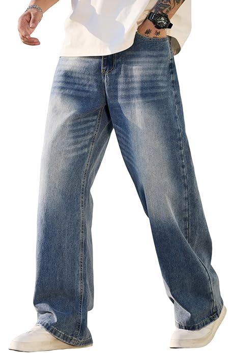 BLADE GRAFFITI LOOSE FIT JEANS OPIUM 2
