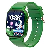 Kids Smart Watch with 32 puzzle Games, HD Touch Screen Watches with Video Camera Music Alarm Clock Audiobooks Pedometer Flashlight 12/24 hr, Educational Toys Gifts for Boys Girls Age 4 5 6 7 8 9 10