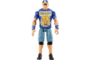 Mattel WWE John Cena Action Figure, Main Event Series #159, 6-inch Collectible Superstar with 14 Articulation Points & Life-Like Look