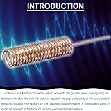 DAOKAI 10x 433MHz Helical Spring Antenna 2.2dBi Direct Weld for Wireless Data view 2