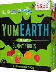 Yumearth, Organic Halloween Gummy Fruits, 7.5 Ounce