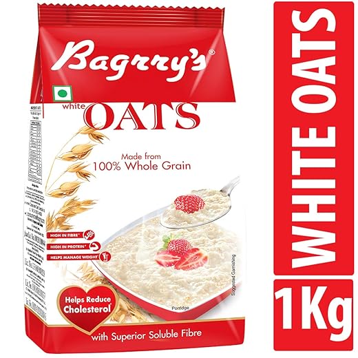 Bagrry's White Oats 1kg Pouch