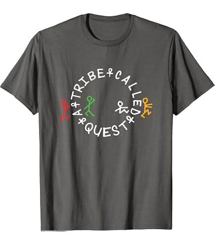 Amazon.com: A Tribe Called Quest Official Logo Green T-Shirt