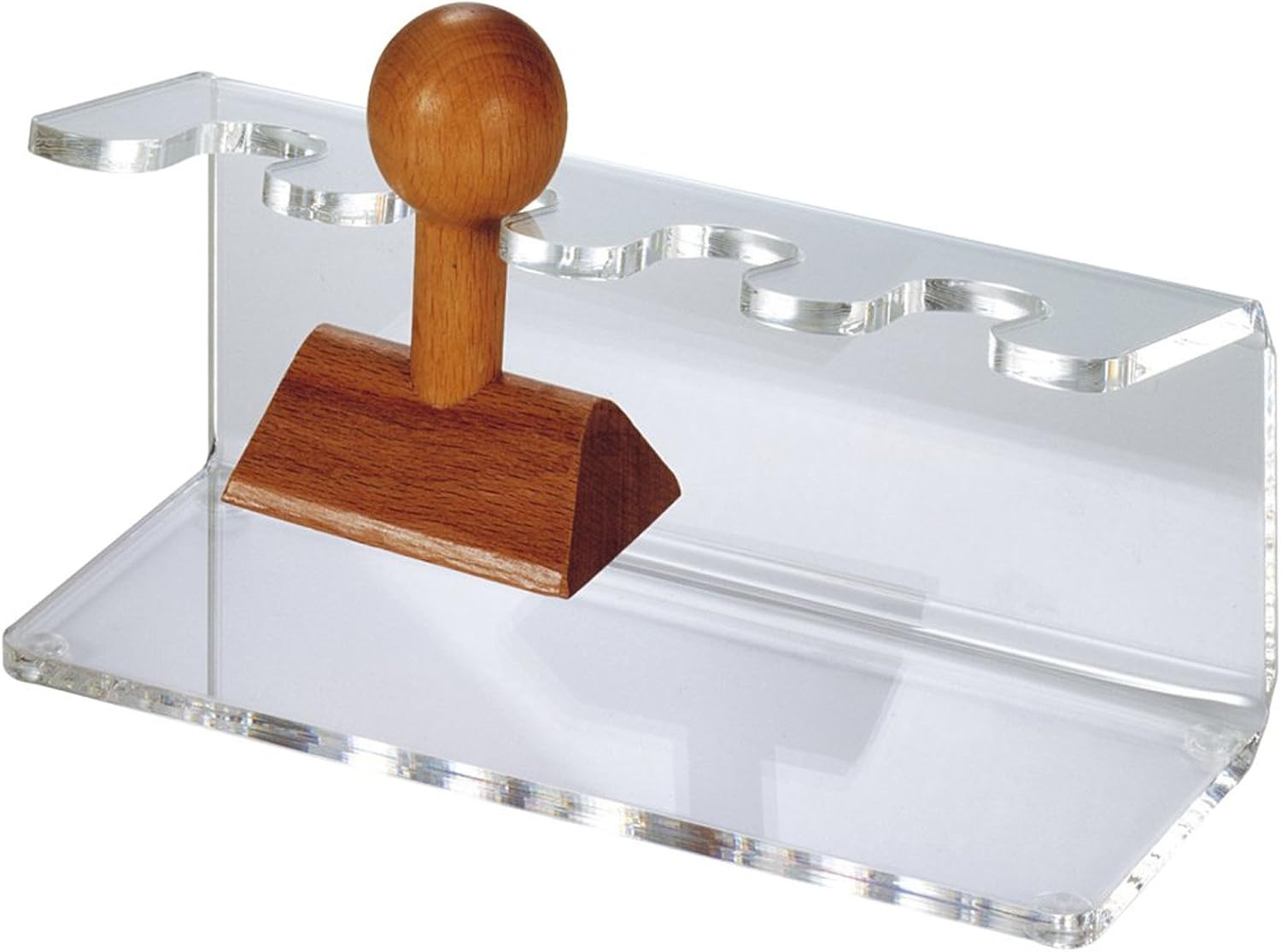 Acrylic Stamp Holder, Straight Form for 4 Stamps, Transparent Amazon
