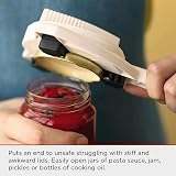 Kuhn Rikon Jar Opener with 3 Steel Grippers Long Handle view 3