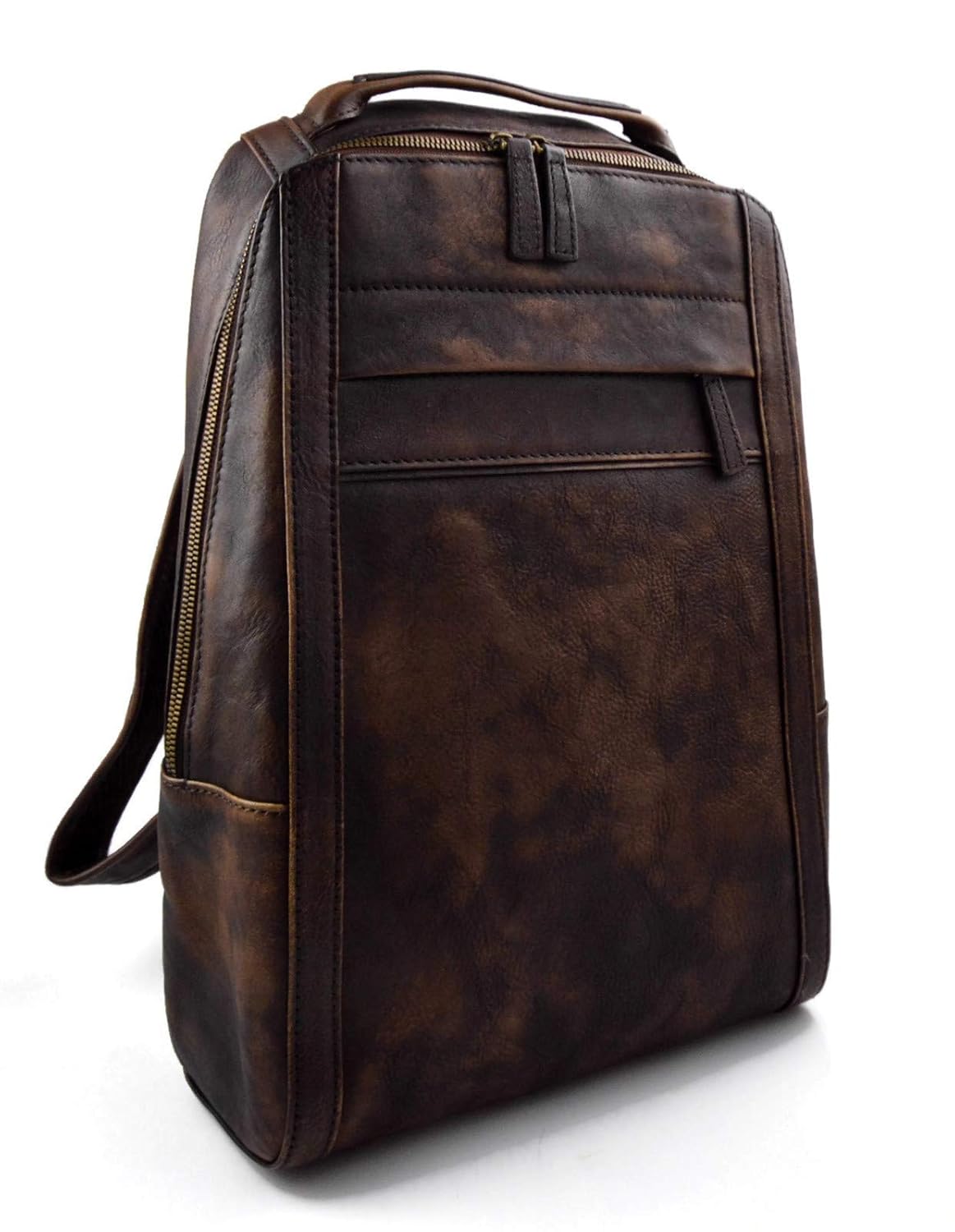 dark brown backpack