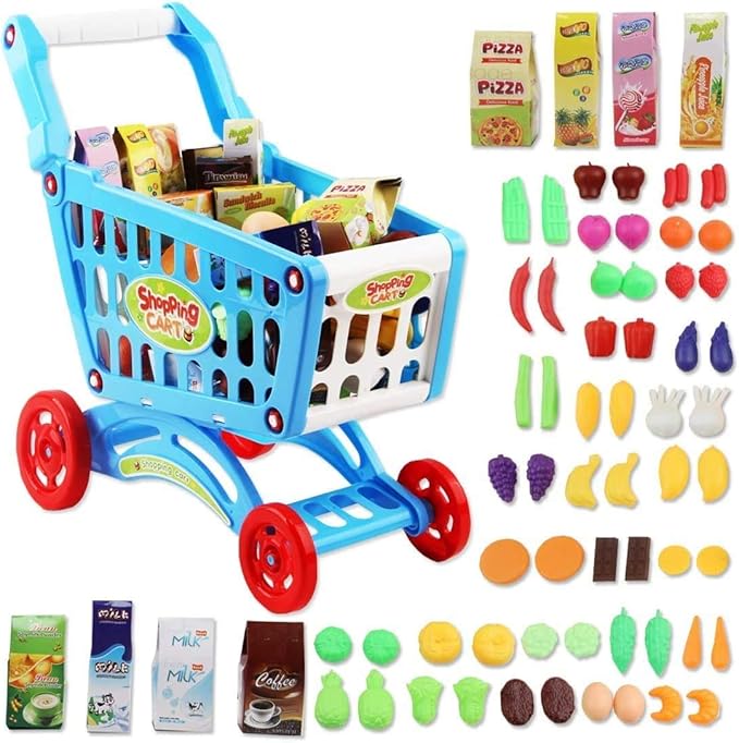 play trolley and food