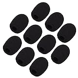 Sunmns 10 Pack Mini Small Size Lapel Headset