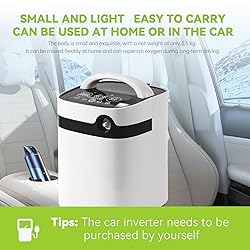 1-9L Low Noise Oxygen Concentrator Machine Portable