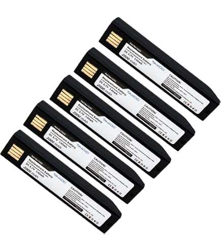 Batteria 2000mAh 3.7V Li-ion Per Honeywell - Compatibile Con Modelli 1202g, 1452G, 1472G E Altri