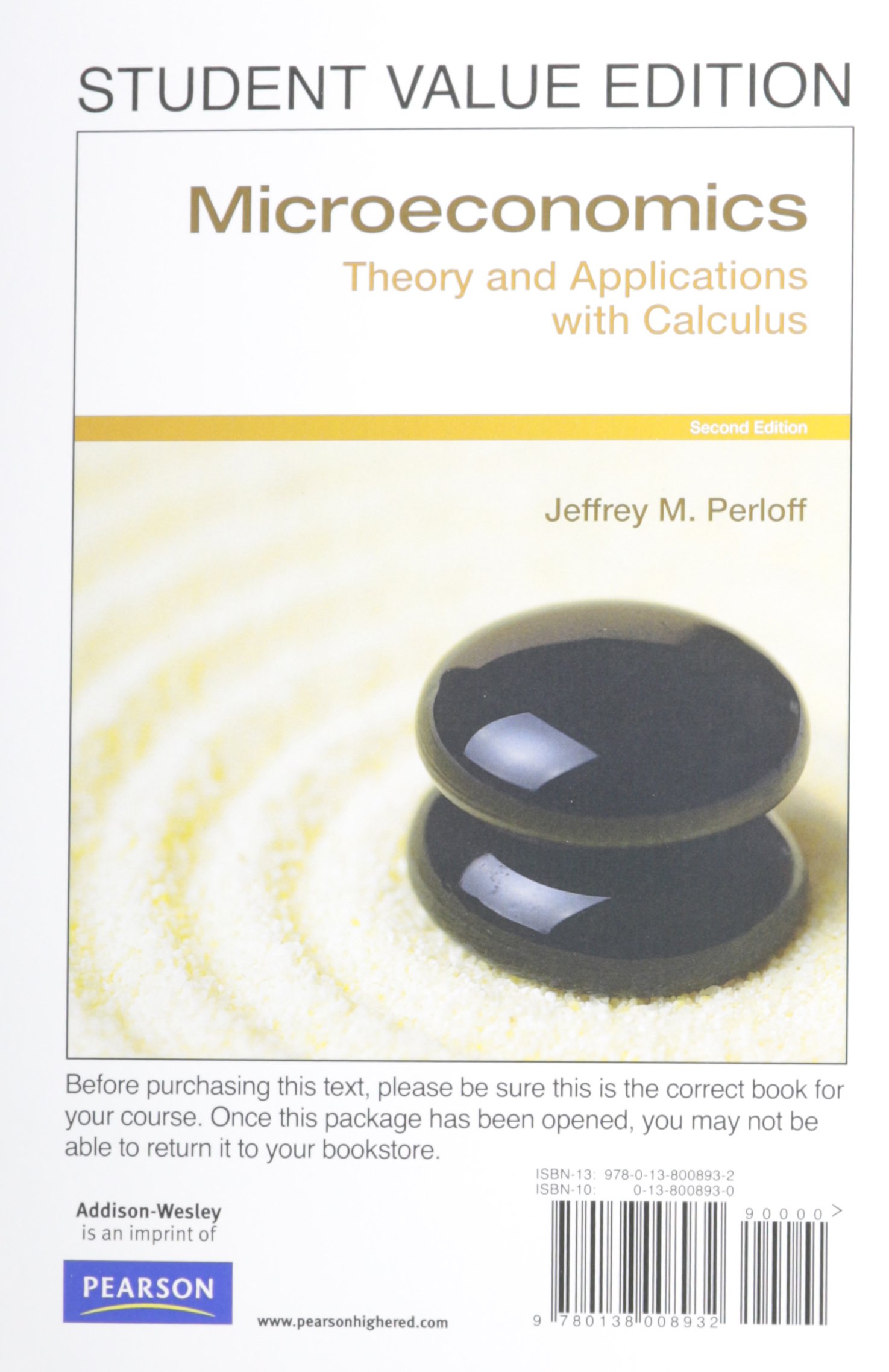 Microeconomics: Theory and Applications With Calculus: Amazon.de: Jeffrey  M. Perloff: Fremdsprachige Bücher