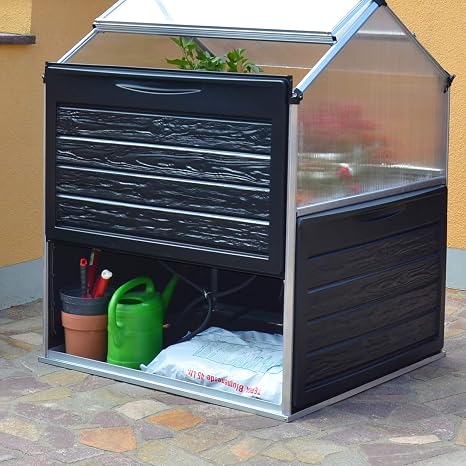 Tepro Palram 701809 Caliente casa con Relieve de Flores: Amazon.es ...