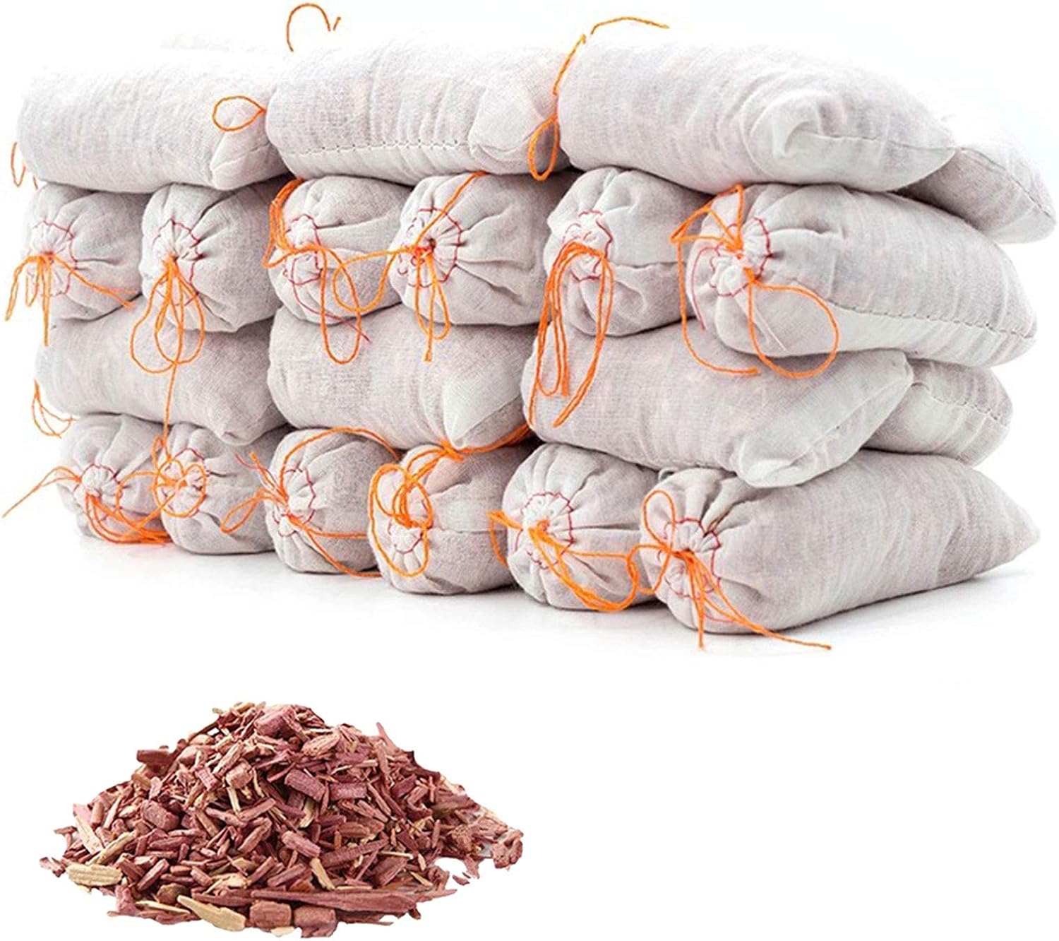HomeDo Cedar Sachets Bags, Cedar Chips for Closets and Drawers, Cedar