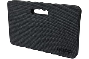 qqpp EVA Foam Kneeling Pad Extra Thick for Gardening Yoga Work Out Exercise Bathing Baby Garden Kneeler Mat. Black. QQKP-Dx1N
