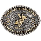Montana Silversmiths Rodeo Series Attitude Western Belt Buckle