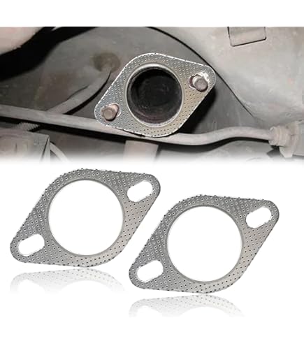 5Pcs 2in Exhaust Pipe Flange Gasket High Temp Resistance For Turbo Manifold Head | UK