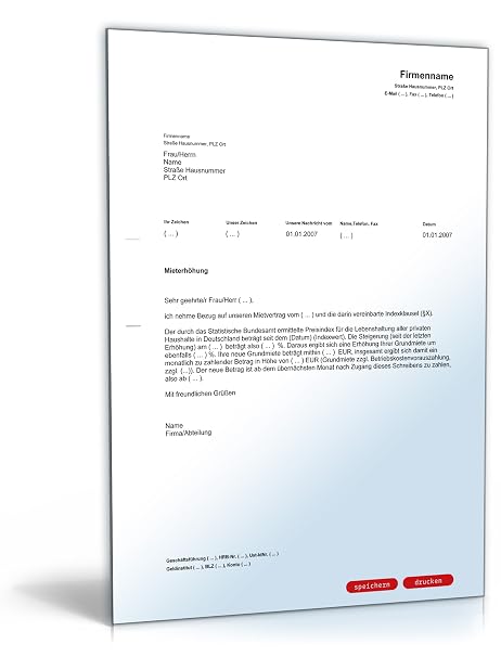 Mieterhohung Indexmiete Pdf Download Download Amazon De Software