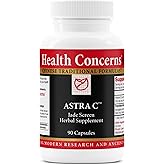 Health Concerns Astra C – Immune Support, Cold Prevention & Antioxidant Formula – Vitamin C, Zinc, Astragalus, Atractylodes, Rose HIPS & Acerola – Natural Chinese Herbal Supplement – 90 Capsules