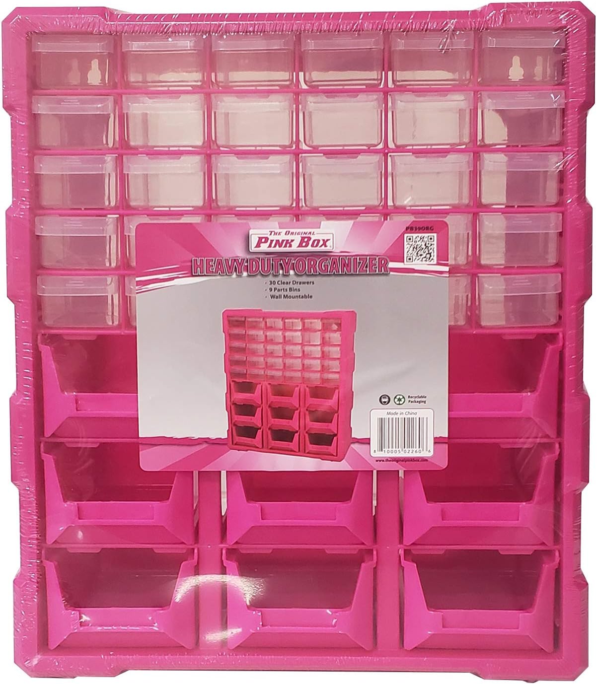 39-Drawer Small Parts Organizer, Pink: Home Improvement