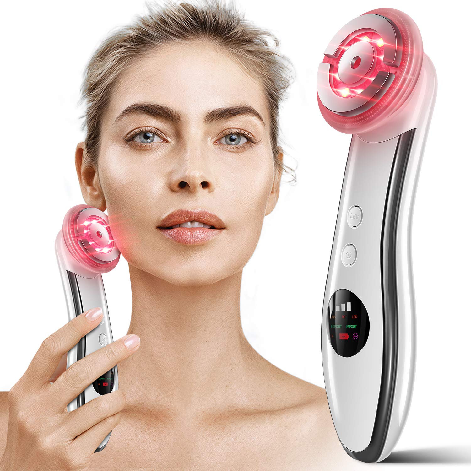 Facial Massager, 4 in 1 Face Lifting Machine: Beauty