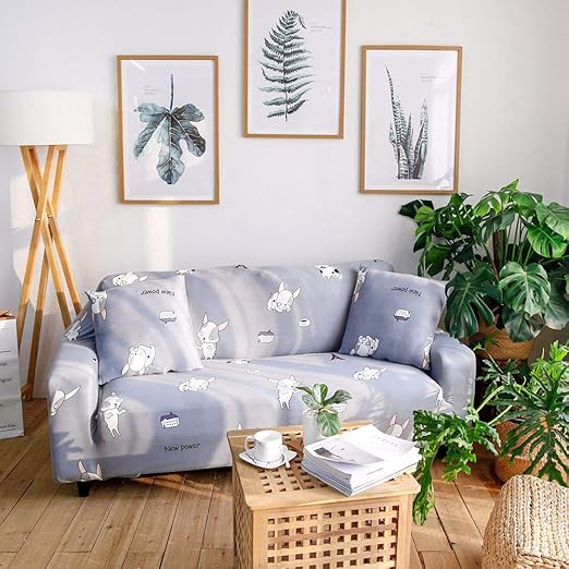 Amazon.de: Gedruckt Strecken Sofabezug Sofaüberwürfe, Anti-Slip Sofa