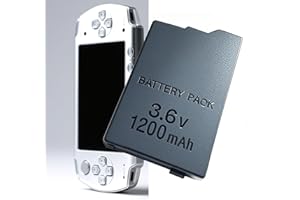 EXMUMCMR PSP-S110 Battery,Compatible with Sony SP-S110 Battery for PSP 2000/3000 PSPS110 Console PSPS110 Series 1200mAh 3.6V