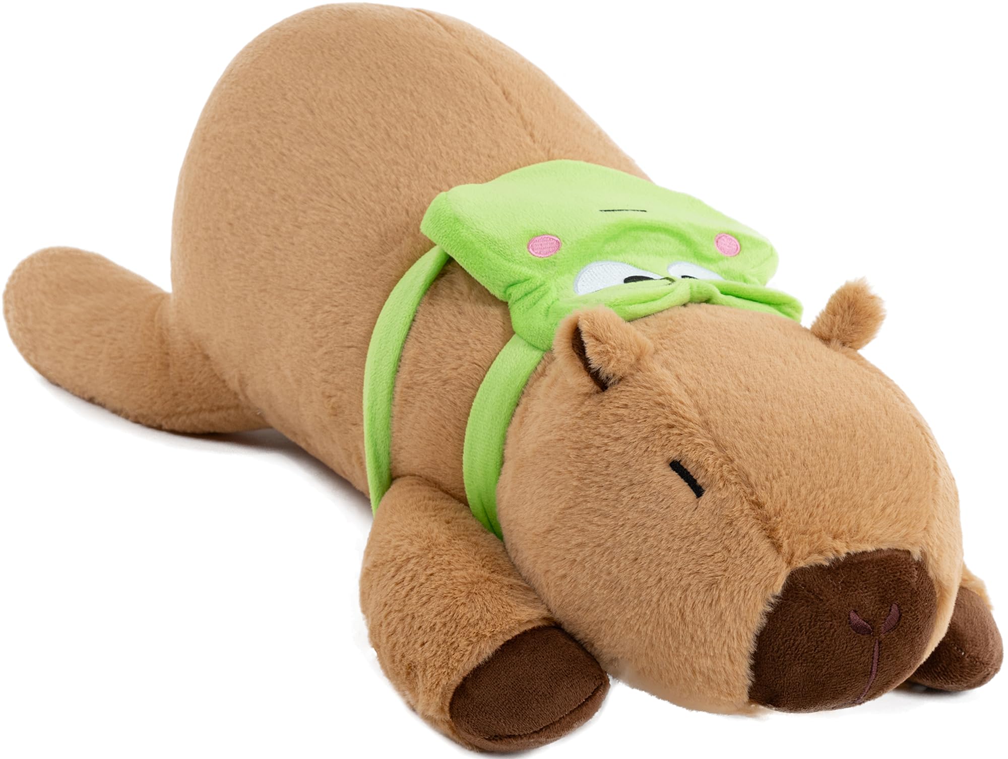 Photo 1 of Gudisi 5 Pounds Weighted Capybara Stuffed Animals 23.6Inch Large Weighted Capybara Plush,Huggable Companion for Kids & Adults, Gift for Thanksgiving, Christmas and Birthday.