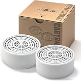 Replacement Filter Compatible with Crystal Quest Bathtub Faucet, 2 Packs | Compatible with Crystal Quest Filter System, For Bathtub Faucet, Reduces Chlorine, Reduces Sediments