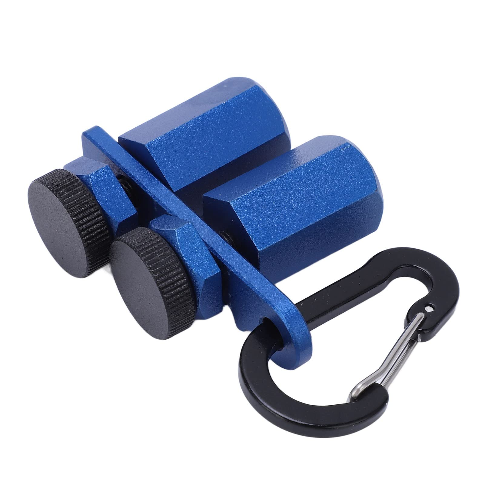 Stair Gauges, Non Slip Framing Square Stops with Rafter and Holder Aluminum Alloy Stair Gauge Knob for Circular Saw Blue (Blue)