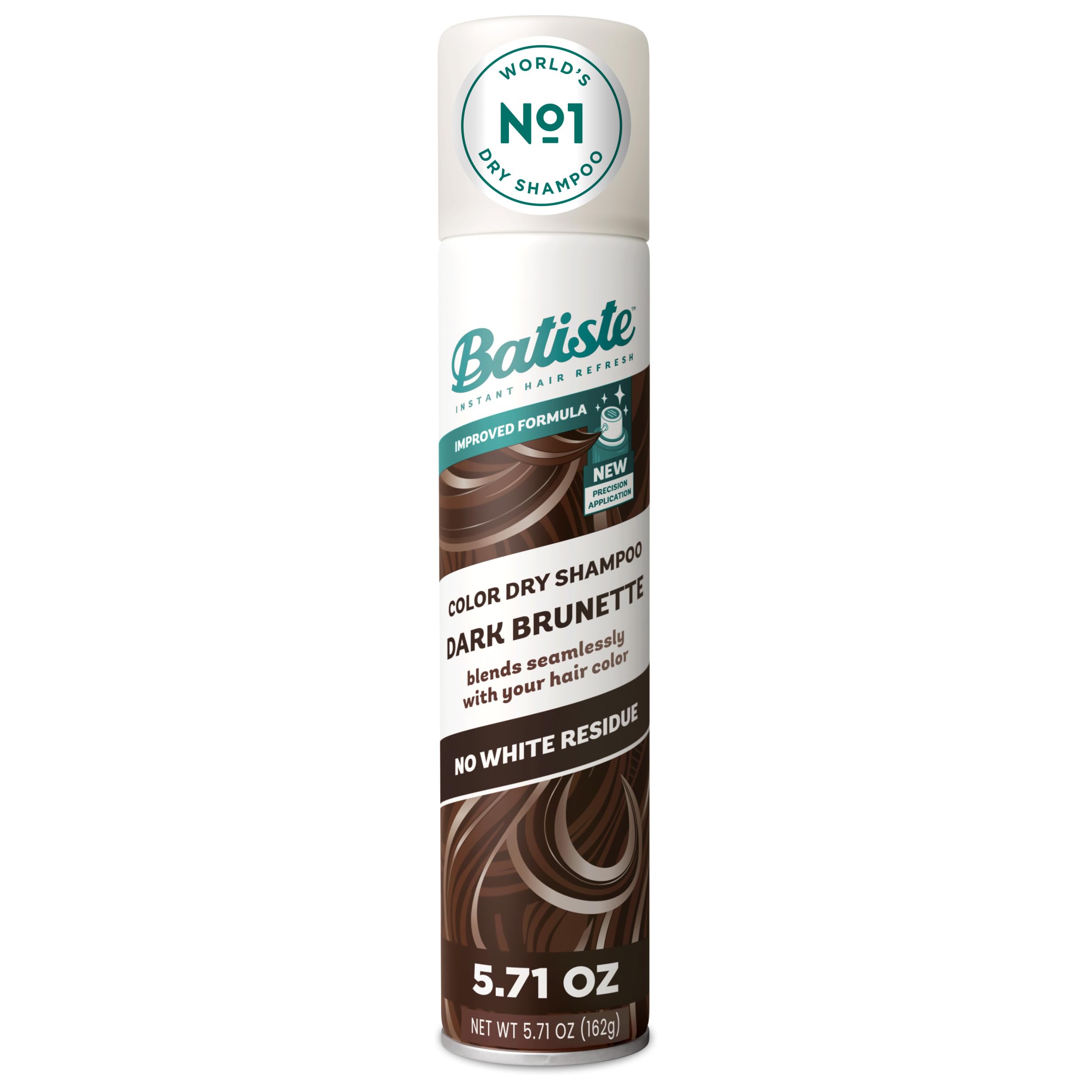 Batiste Dry Shampoo for Dark Hair, Tinted Dry Shampoo, 5.71 Oz