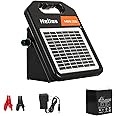 ANDMON MINI250 Solar Electric Fence Charger with Day or Night Mode, 0.18Joule Portable Solar Fence Charger