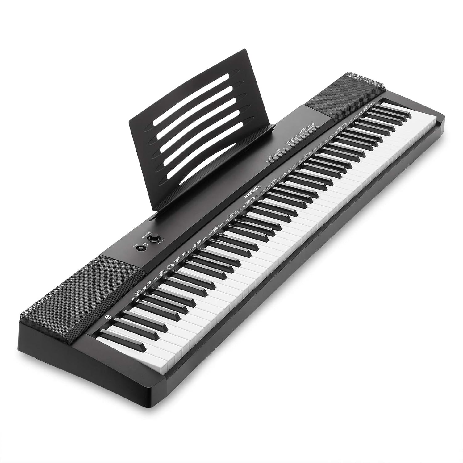 Hamzer 88-Key Electronic Keyboard Portable Digital Music Piano with