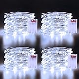 Christmas Fairy Lights Battery Operated 4 Pack