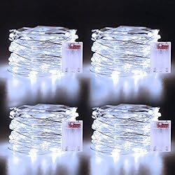 Christmas Fairy Lights Battery Operated 4 Pack