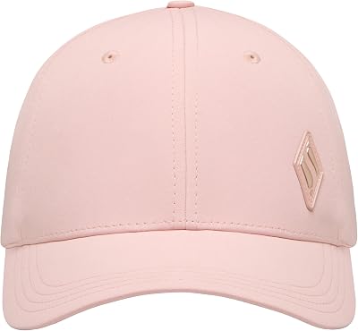 Skech-Shine Diamond Patch Cappello da Baseball da Donna, Rosa/Grigio., Taglia Unica