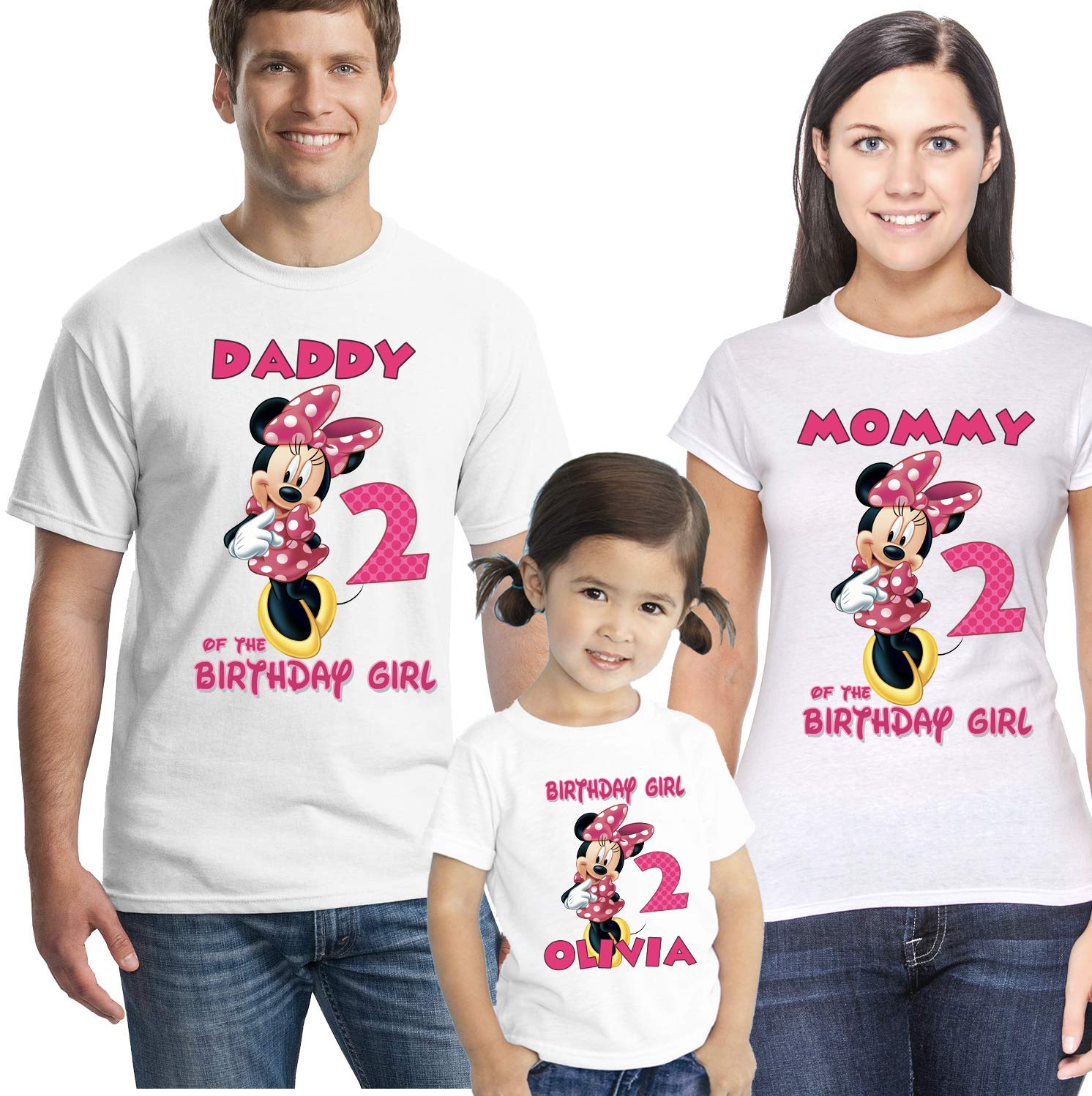 Minnie Mouse Birthday Shirts For 