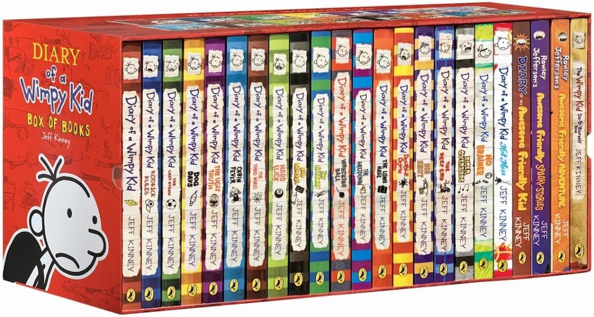 Photo 1 of FOLREBAS A Library of a Wimppy Kid 1-23 Complete Box Toy Set Paperback