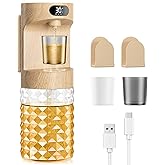 Automatic Mouthwash Dispenser for Bathroom,20.29 oz Mouth Wash Dispensers Bathroom Accessories Set with Magnetic Cups,4 Modes Wall Mounted Touchless Electric Mouthwash Dispensers for Home Kids Family