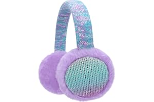 BAOPLAYKIDS Kids Knit Earmuffs Winter Outdoor Ear Warmers Soft Plush Ear Covers for Boys Girls 4-16 Years