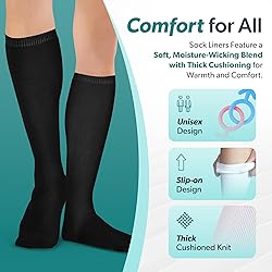 BraceAbility Walking Boot Sock Liners
