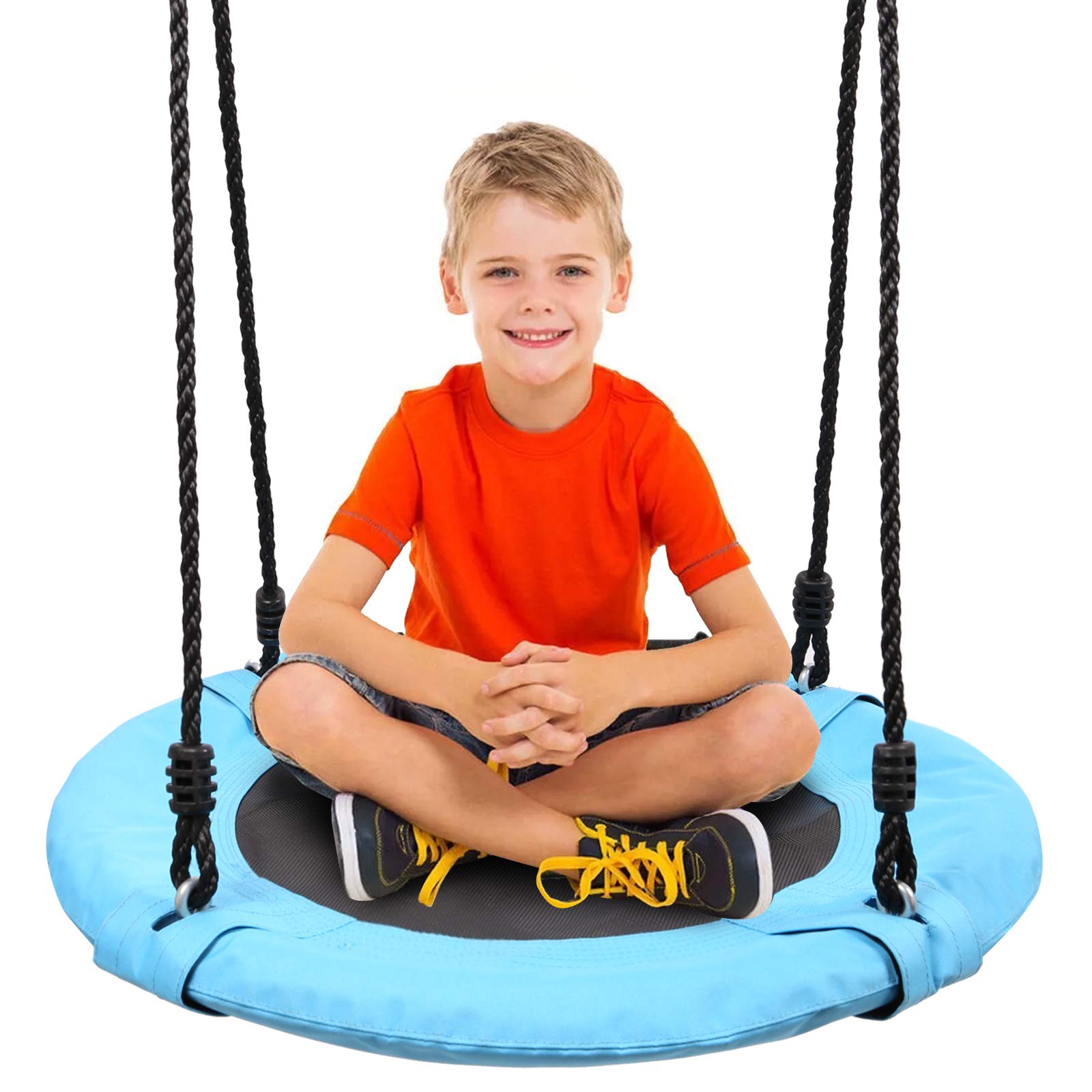 Buy Odoland 24 inch Kids Tree Swing, Outdoor Small Saucer Swing 900D