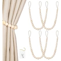 Lntyq Lot De 2 Embrasses De Rideaux Tressées De Style Bohème Rustique Et Flexible En Toile De Jute Elegante Pour La Maison Lexterieur La Chambre A Coucher Le Bureau 87457497