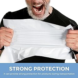 Metronic Poly Mailers 12x15.5 100 Pcs, Medium