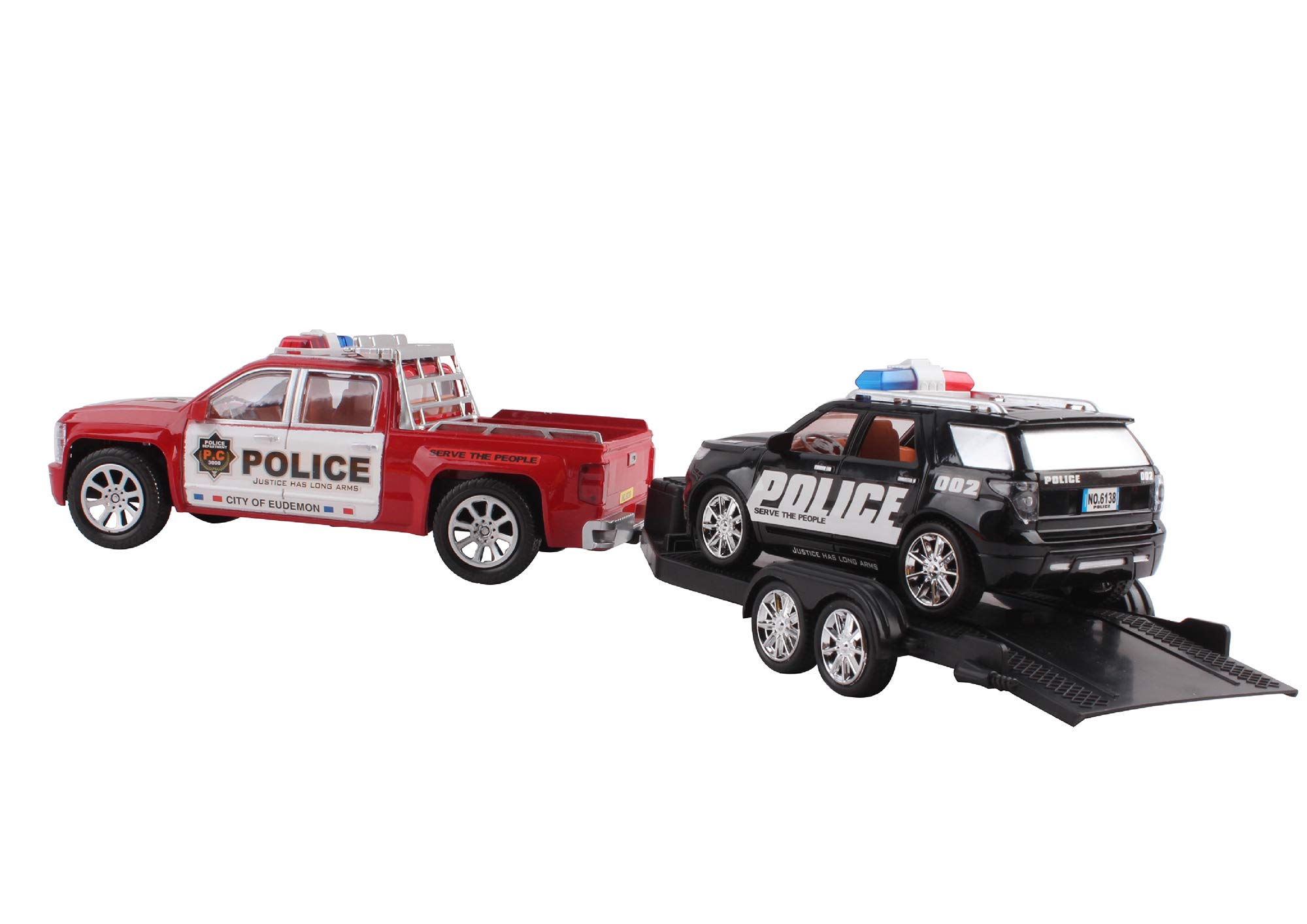 police pickup truck toy