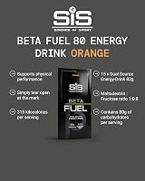 Science in Sport BetaFuel 80 Dual Source Orange 80g Carbs Pack 15 view 2