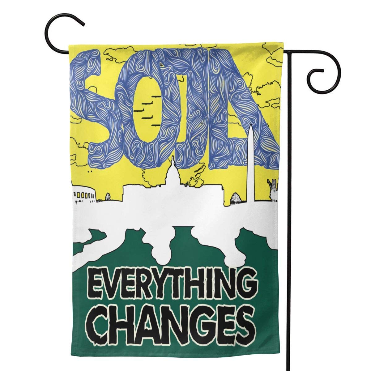 Amazon Com Soja Band Garden Flag Seasonal Garden Flag Banners