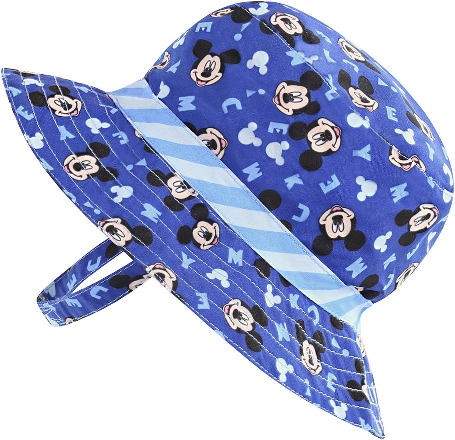 Disney Mickey Mouse Sunny Fun Swim Hat and Swim Booties 0-12 Months [5013] Blue: Clothing